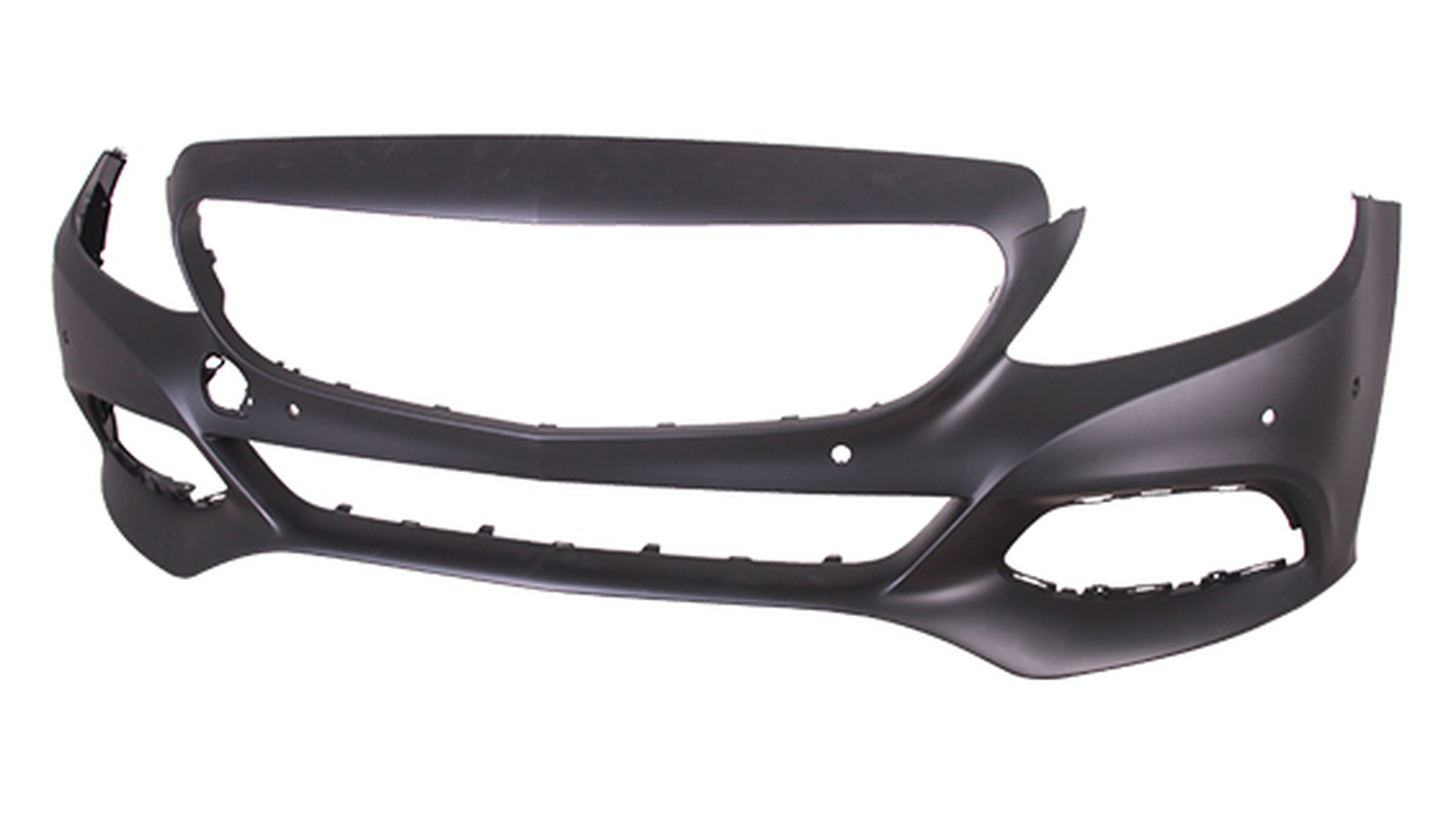 MB1000468 mercedes benz c class 2015 2018 bumper front primed without amg lux camera with 1