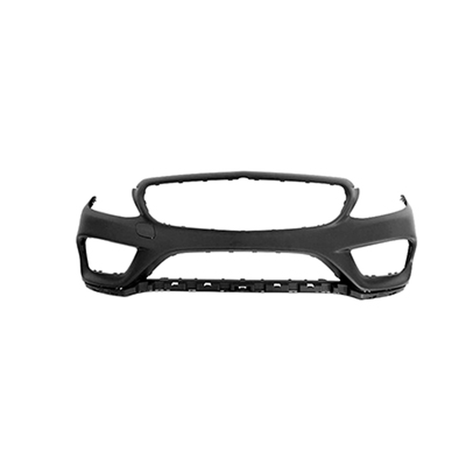 MB1000478 mercedes benz c class 2015 2018 bumper front primed sdn with amg surd view witho 1