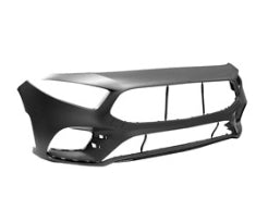 MERCEDES A220/250 2019-2022 — FRONT BUMPER PRIMED; W/ TOW & AMG; W/O SENSORS & CAMERA; A250/A220 2019-2022 (1778802601649999)