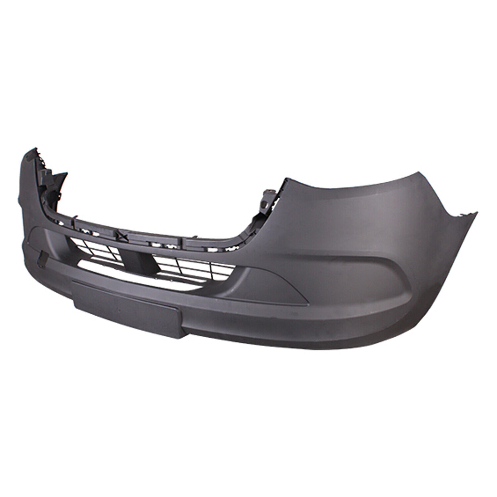 MB1000621 bumper front primed textured dark gray without park assist sensor fog lamps mb10 1