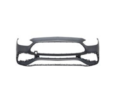 MERCEDES C-CLASS 2022-2025 — FRONT BUMPER PRIMED; W/ 2 ACTIVE SENSORS; FOR AMG SEDAN; C300 22-25; C43_AMG 23-25 (2068859201649999)