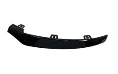 MERCEDES GLC 2016-2025 — FRONT LOWER SPOILER LH; W/ AMG; GLOSS BLACK; 300 SUV/COUPE 16-19; GLC43_AMG 17-19