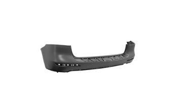 MERCEDES GLE 2016-2019 — REAR UPPER BUMPER PRIMED; W/O SENSORS & AMG; SUV; 300D/350D 2016; 350/550 16-18; 400 16-19 CAPA