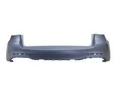 MERCEDES GLC 2016-2025 — REAR UPPER BUMPER PRIMED; W/ REFLECTOR HOLES; W/O SENSORS; W/ SPORT; SUV; GLC300_BASE_RWD/4MATIC 16-19; GLC43_AMG 17-19; GLC63_AMG 18-19 (25388515019999)