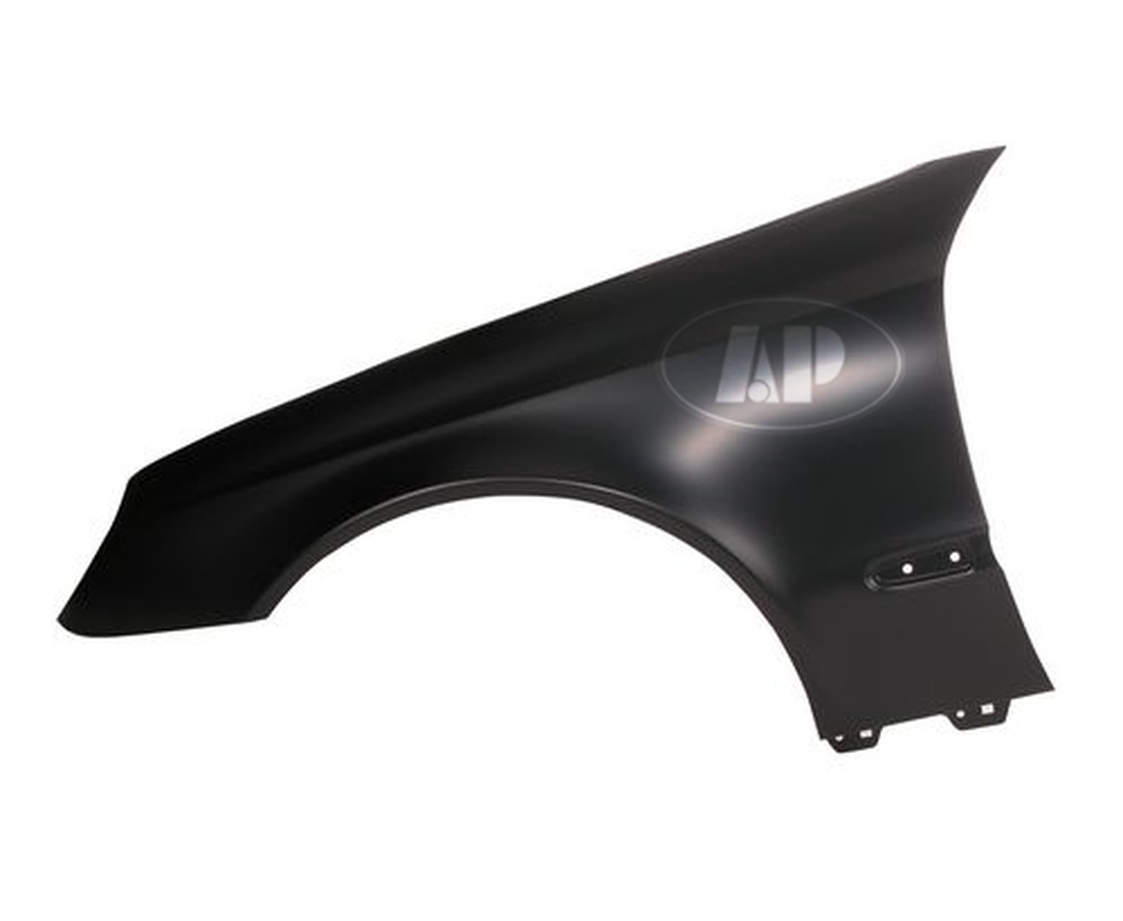 MB1240131 mercedes benz e class 2003 2009 front left fender without side lamp hole steel m 1