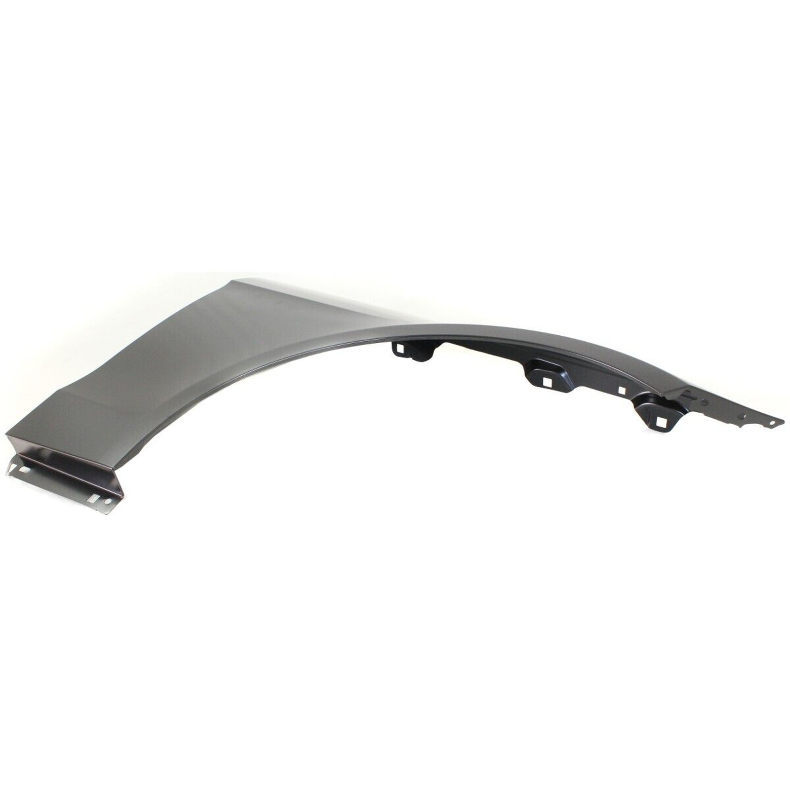 MB1241131 mercedes benz e class 2003 2009 front right fender without side lamp hole steel 3