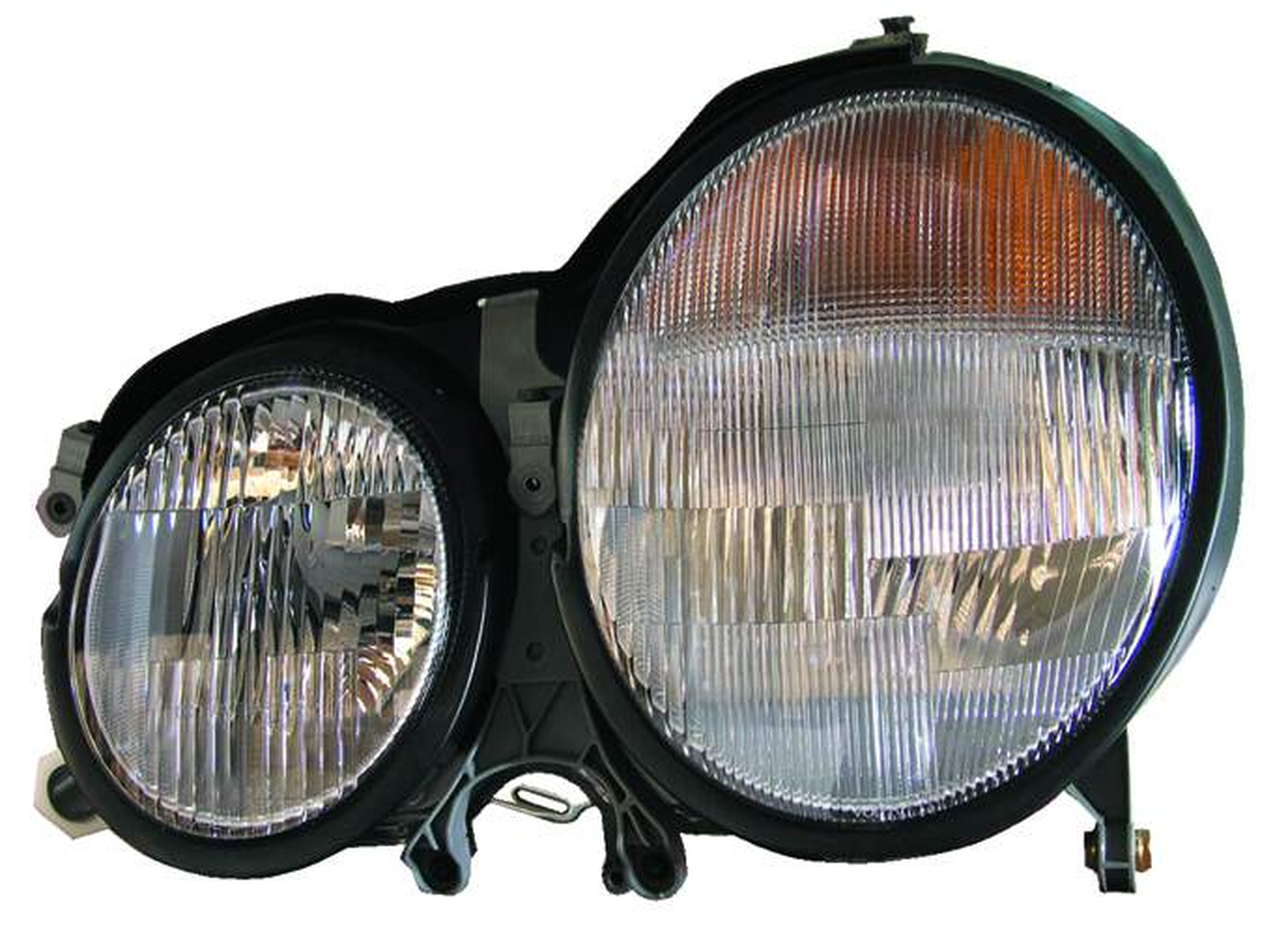 MB2502105 mercedes benz e class 2000 2003 left headlight sdn halogen hq mb2502105 1