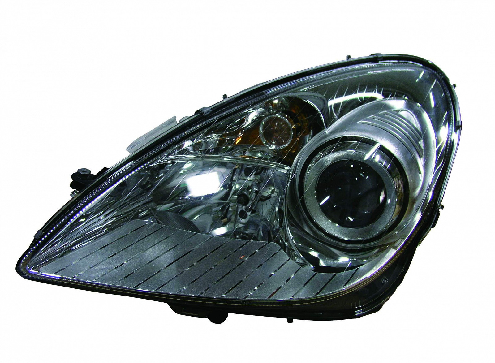 MB2502165 mercedes benz slk350 2005 2011 left headlight halogen slk model hq mb2502165 1