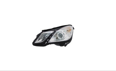 MERCEDES E-CLASS 2010-2016 — HALOGEN HEADLIGHT LH; W/O CORNERING LAMPS; E350/E550 2010-2013
