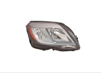 MERCEDES GLK 2010-2015 — HALOGEN HEADLIGHT RH; W/O LOGO; GLK250/GLK350 2013-2015