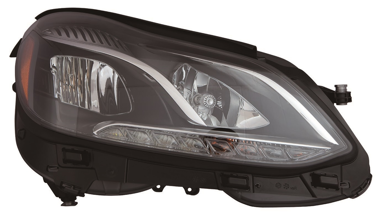 MB2503219 mercedes benz e63 2014 2016 right headlight halogen without cornering lamp and n 1