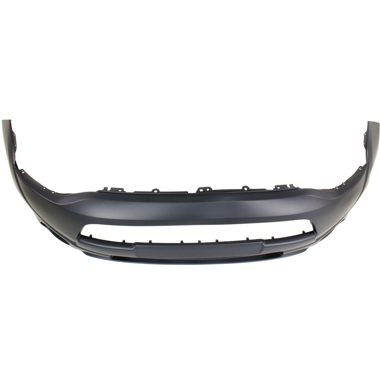 MI1000336 mitsubishi outlander 2014 2015 bumper front primed without wheel lip molding hol 4