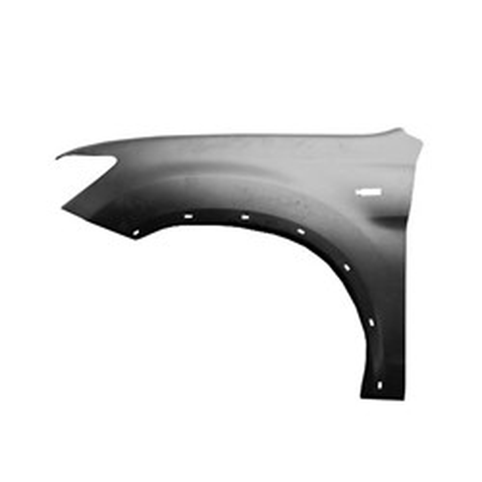 MI1240181 mitsubishi rvr 2016 2019 front left fender with lamp hole flare hole mi1240181 1