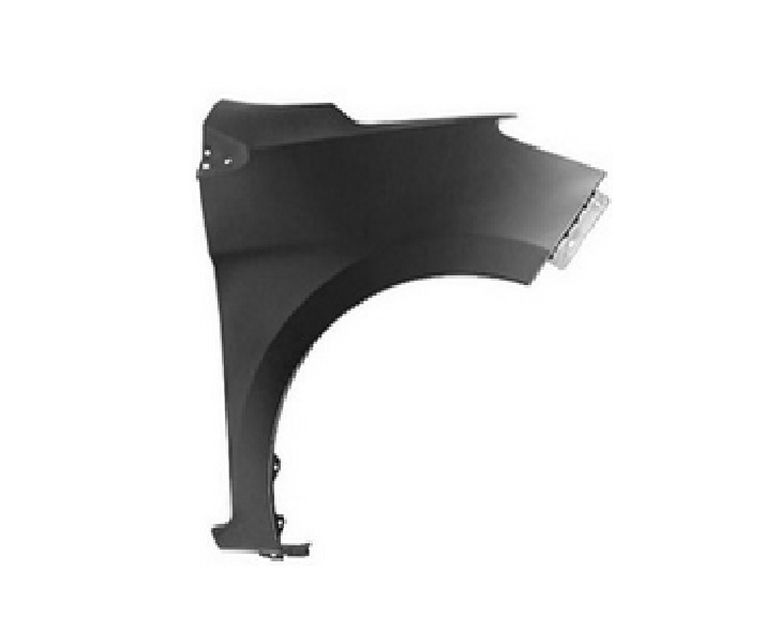 MI1241187 front right fender steel without lamp hole mi1241187 1
