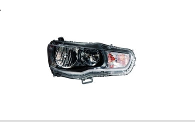MITSUBISHI LANCER 2008-2017 — HALOGEN HEADLIGHT RH; LANCER 09-17; SPORTBACK 10-15; EVOLUTION 09-15 ( FROM NOV. 08 )