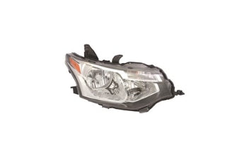 MITSUBISHI OUTLANDER 2014-2020 — HALOGEN HEADLIGHT RH; OUTLANDER 2014-2015 (EXCEPT SPORT)