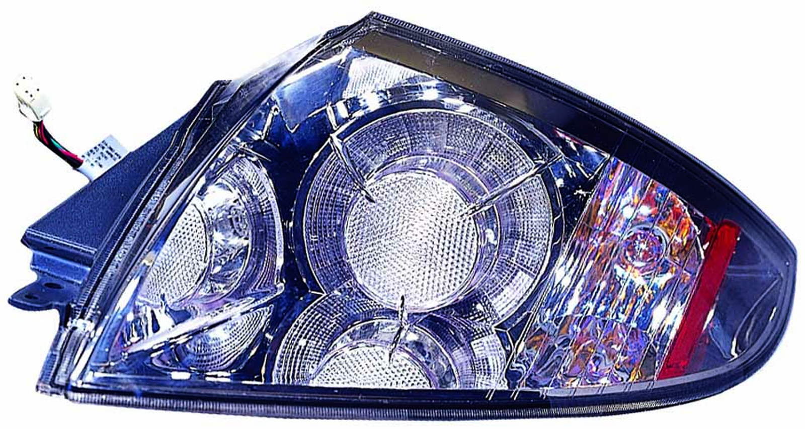 MI2800121 mitsubishi eclipse spyder 2007 2012 left taillight without amber bulb cpe 06 11 1