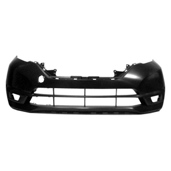 NISSAN VERSA NOTE HB 2014-2019 — FRONT BUMPER PRIMED; 2017-2019