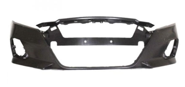 NISSAN ALTIMA 2019-2025 — FRONT BUMPER PRIMED; W/O CAMERA; S/SL/SR/SV; 2019-2022