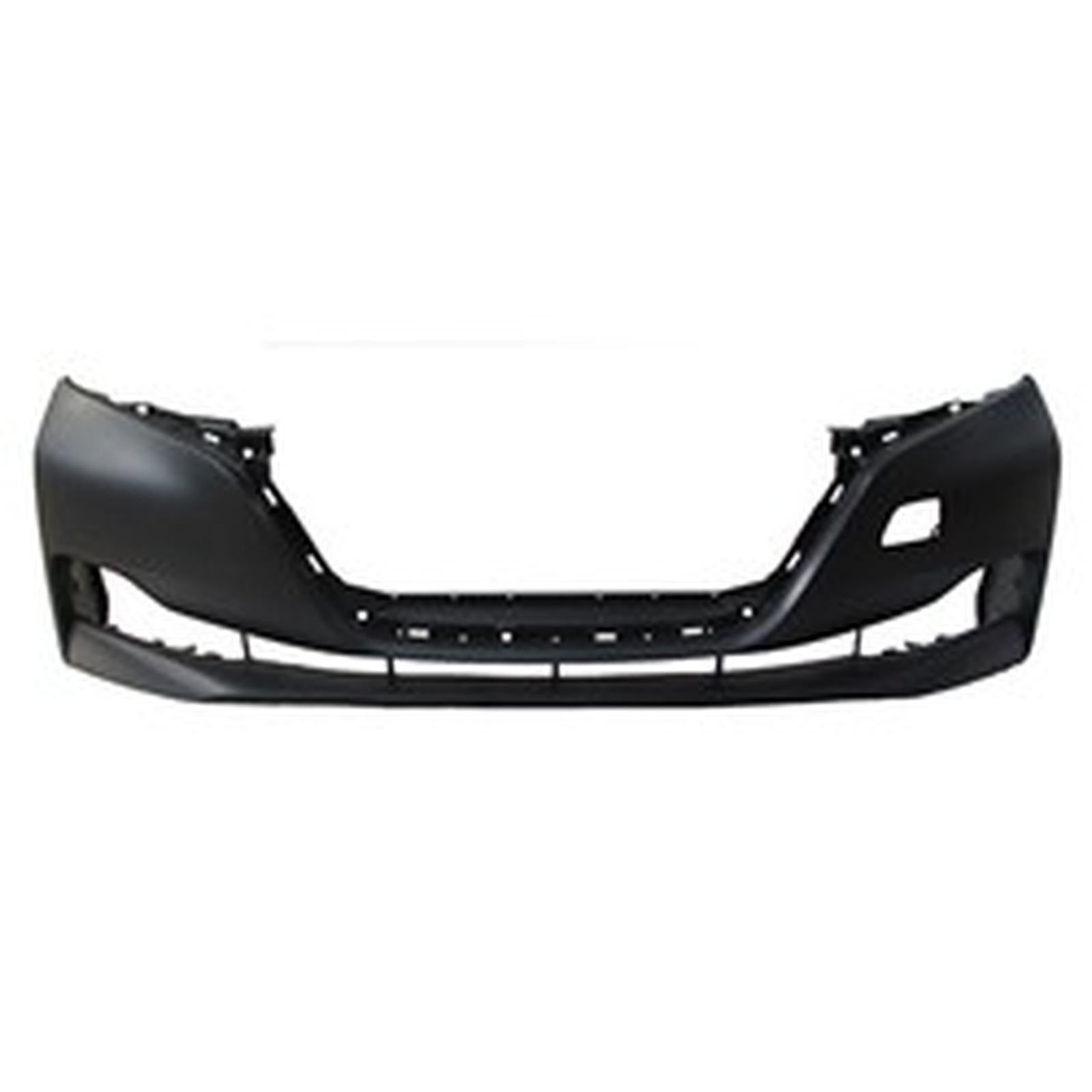 NI1000329 nissan leaf 2018 2025 bumper front primed with lower valance hole for s sv sl wi 1