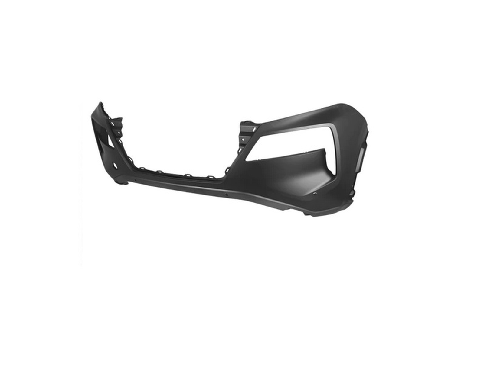NI1000341 nissan rogue 2021 2022 bumper front primed with 4 park assist sensor holes japan 1