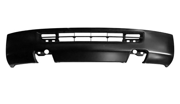 NISSAN NV 2012-2021 — FRONT BUMPER FACE BAR; BLACK; W/O FOG LAMP HOLES; NV1500/NV2500/NV3500 12-21