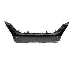 NISSAN MURANO 2015-2024 — FRONT BUMPER FINISHING PANEL; GLOSS BLACK/CHROME TRIM; W/ SENSORS; 2019-2024