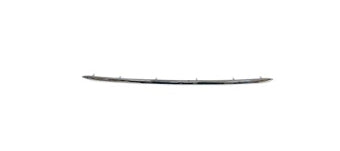 NISSAN KICKS 2018-2024 — FRONT LOWER BUMPER MOLDING; BRIGHT CHROME; S/SV; 2021-2024/PLAY 2025 CAPA