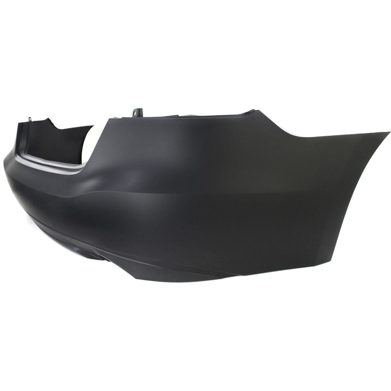 NI1100307 nissan maxima 2016 2018 bumper rear primed without sensor hole with textured low 2