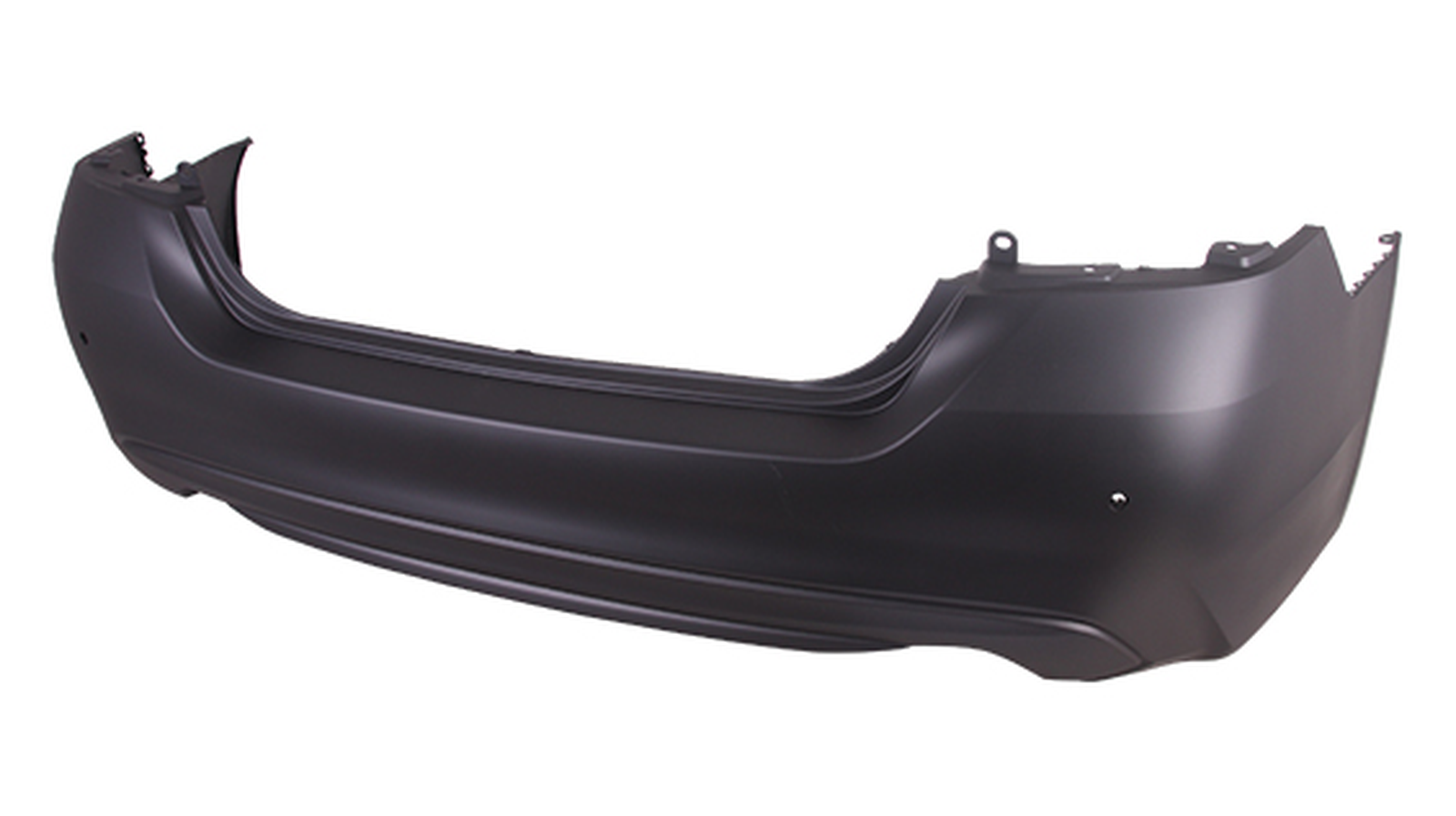 NI1100311 nissan altima 2016 2018 bumper rear primed with textured lower with sensor ni110 1