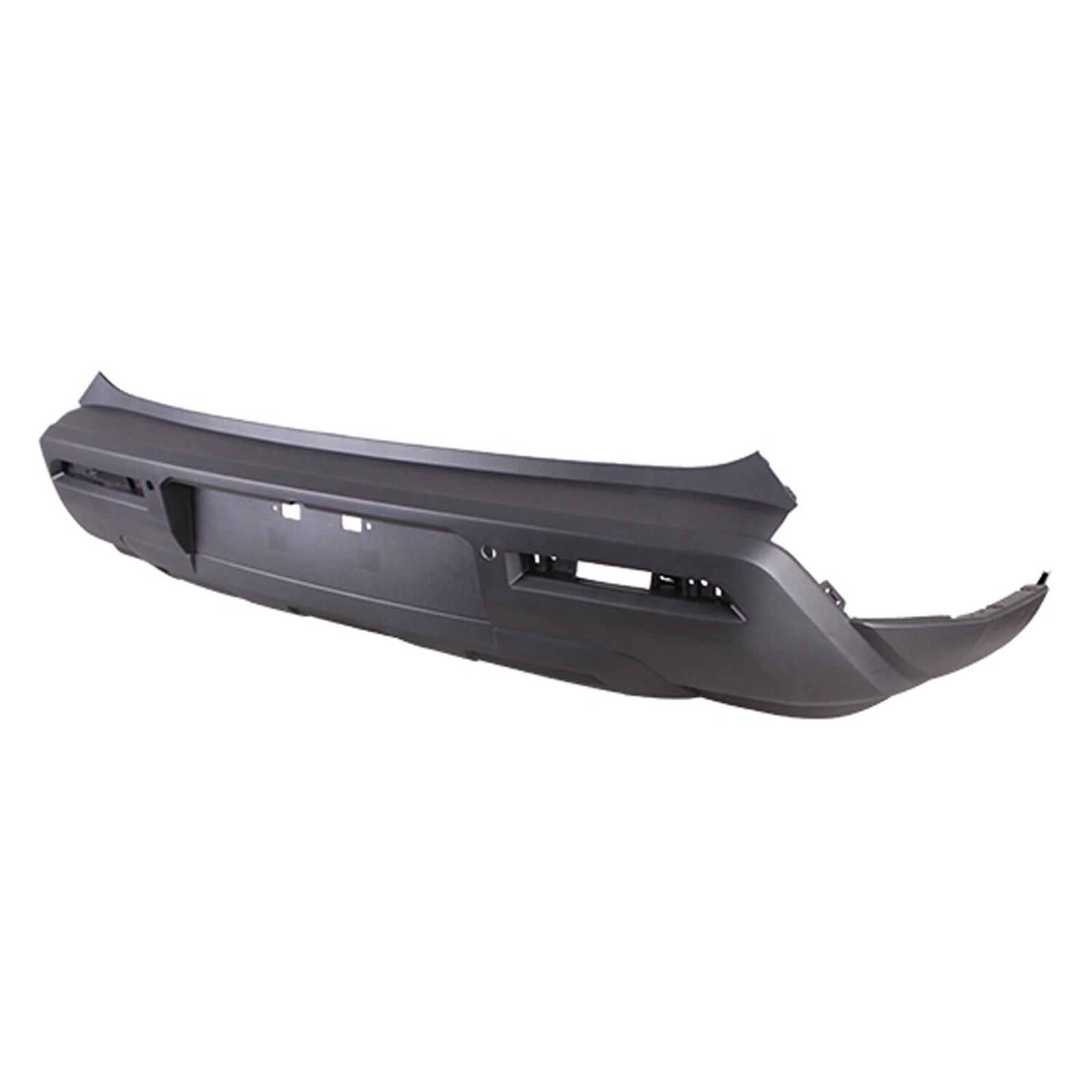 NI1100347 nissan pathfinder 2022 2025 bumper rear textured dark gray without trailer hitch 1