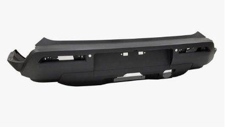 NISSAN PATHFINDER 2022-2025 — REAR BUMPER; TEXTURED DARK GRAY; W/ 2 SENSORS; USE W/ TRAILER HITCH; 2022-2025