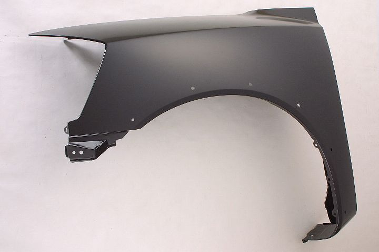 NI1240192 nissan titan 2008 2015 front left fender with moulding hole ni1240192 1
