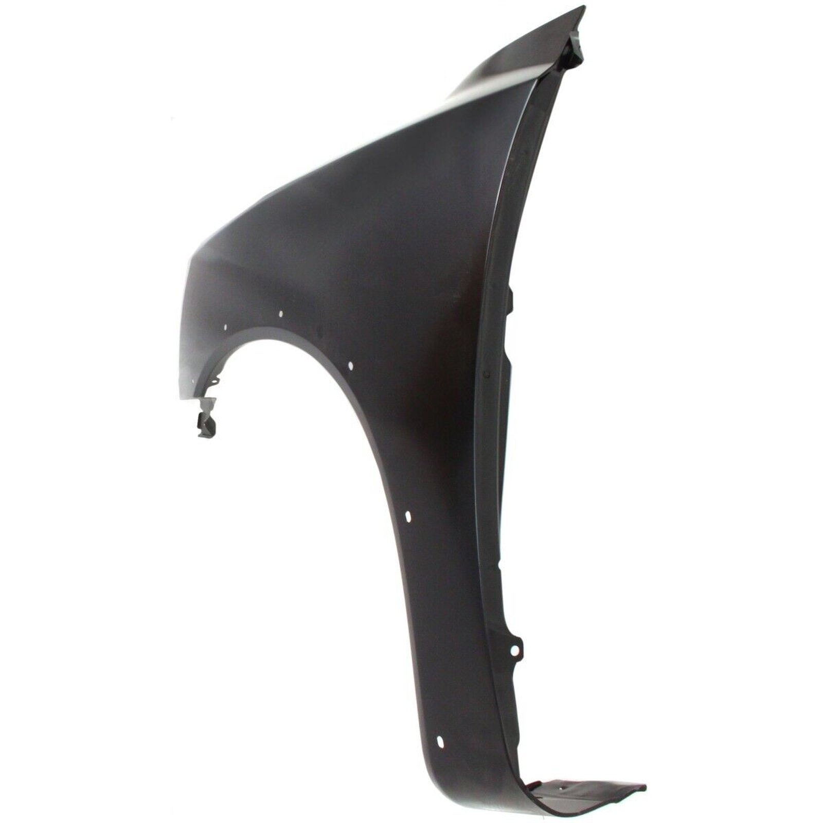 NI1240192 nissan titan 2008 2015 front left fender with moulding hole ni1240192 2