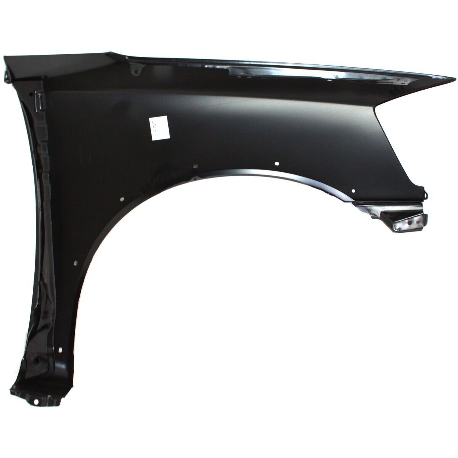 NI1240192 nissan titan 2008 2015 front left fender with moulding hole ni1240192 4
