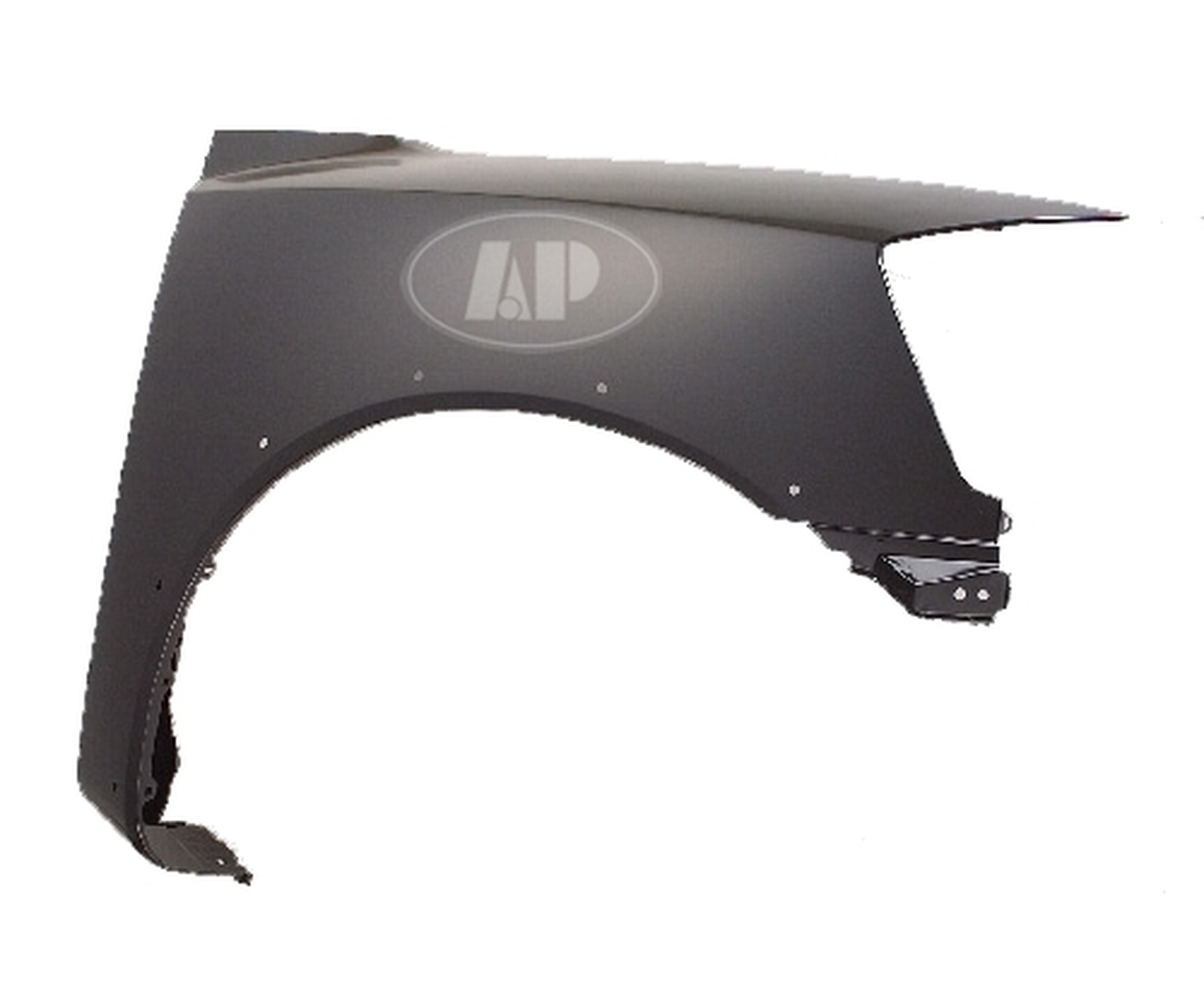 NI1241192 nissan titan 2008 2015 front right fender with moulding hole ni1241192 1
