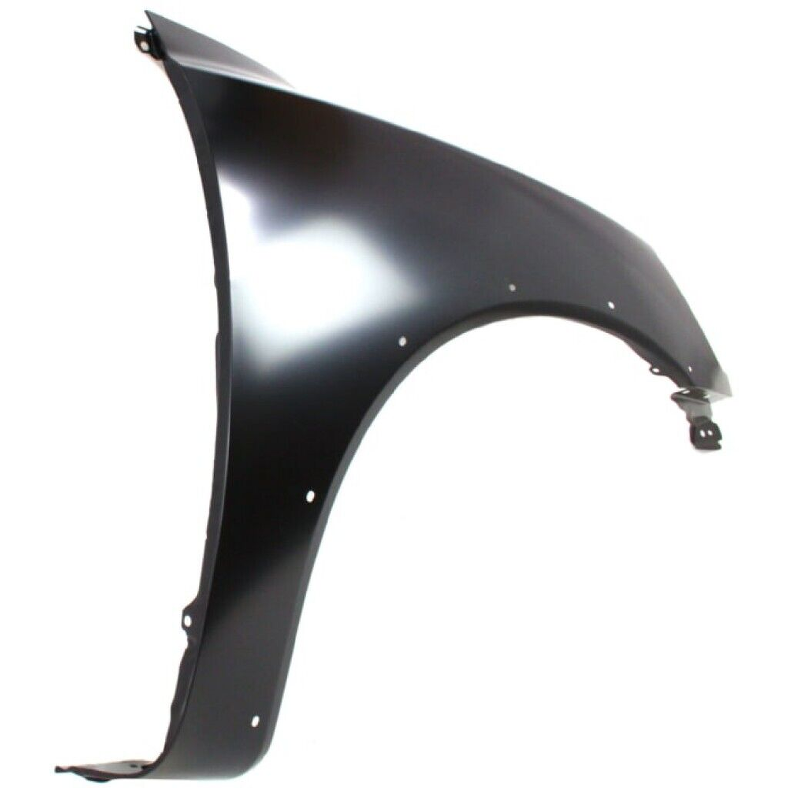 NI1241192 nissan titan 2008 2015 front right fender with moulding hole ni1241192 4