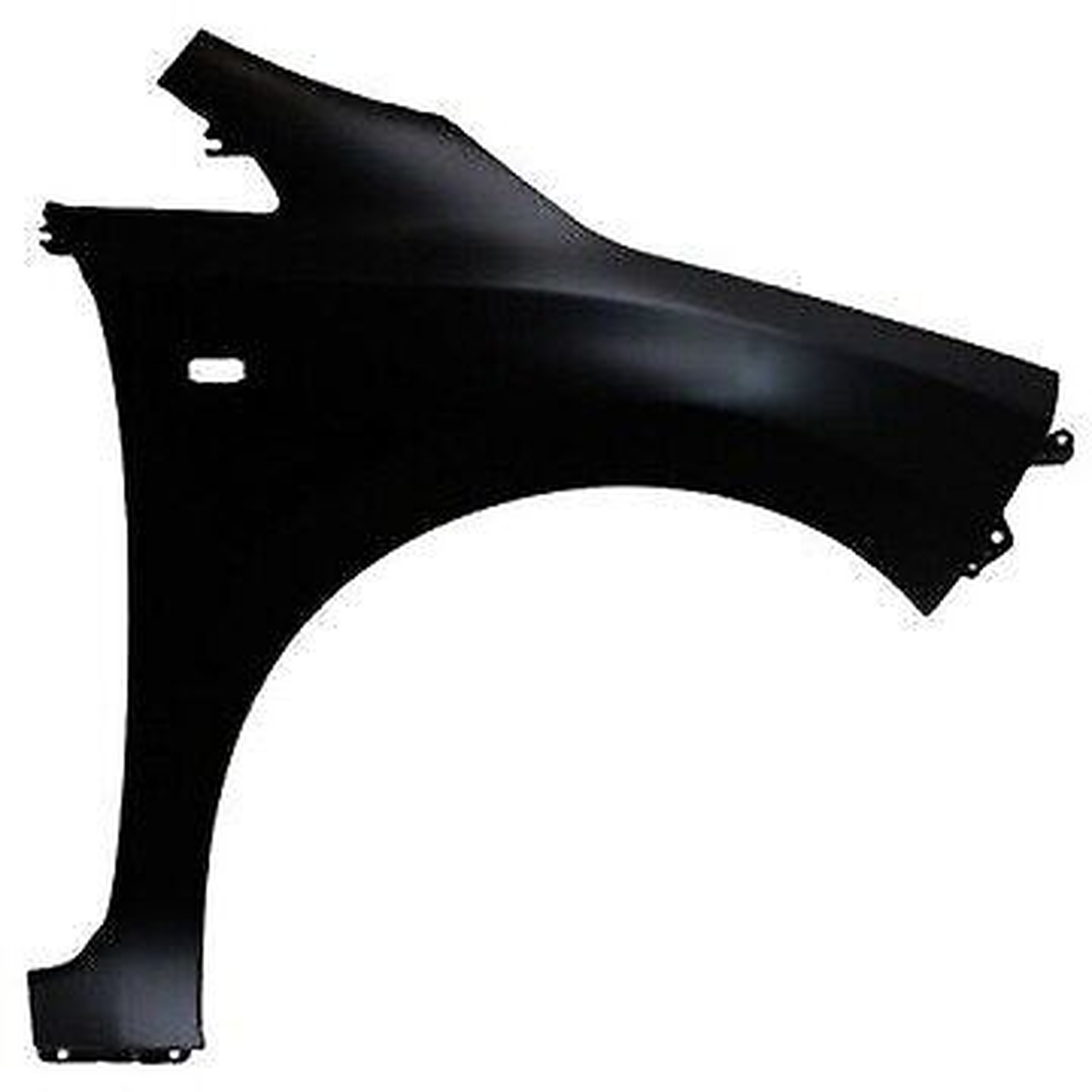 NI1241203 nissan leaf 2011 2012 front right fender with side lamp hole ni1241203 2
