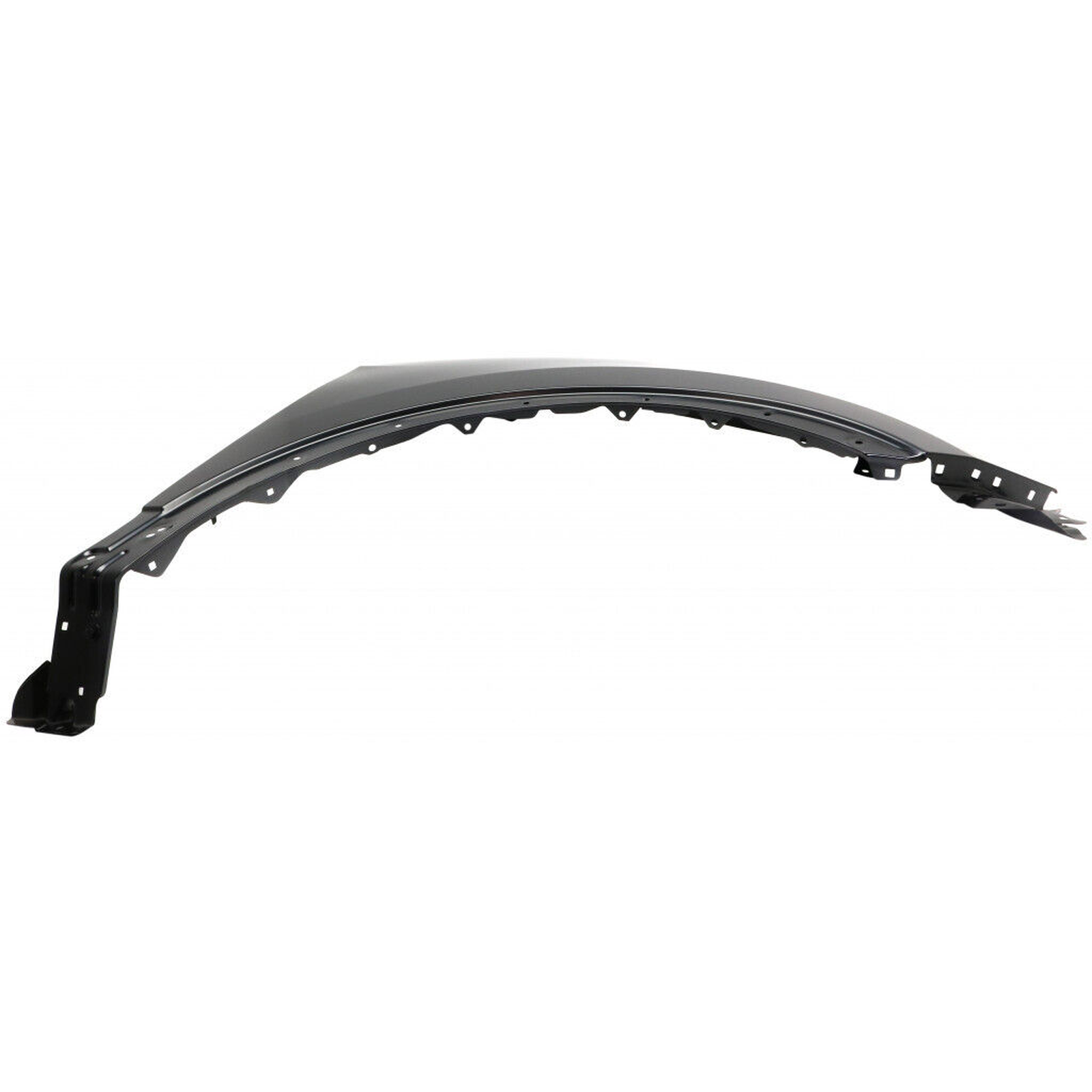 NI1241228 nissan qashqai 2017 2023 front right fender without lamp hole ni1241228 4