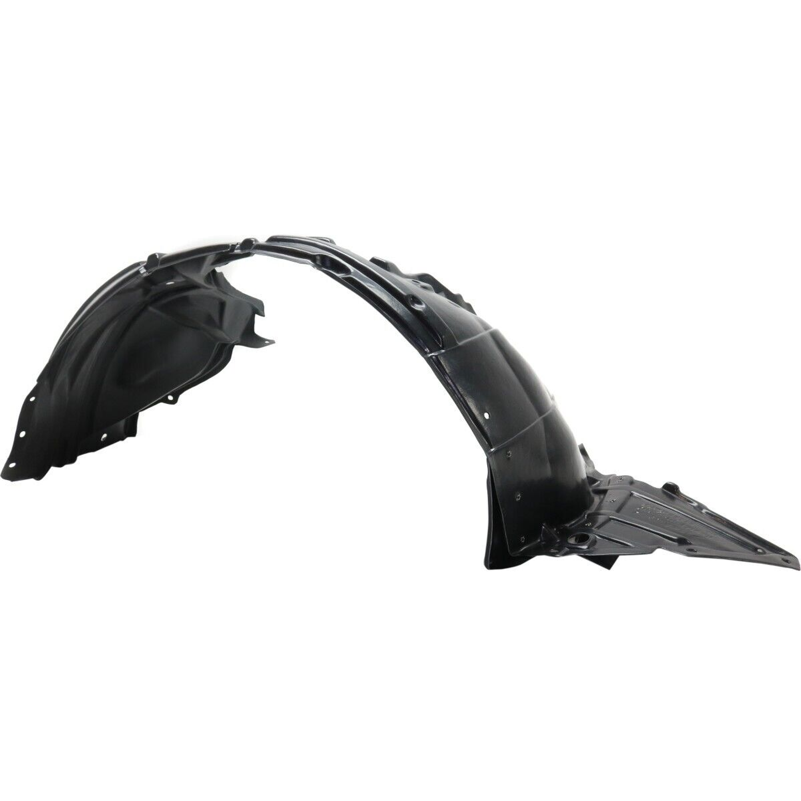 NI1249163 nissan sentra 2017 2019 front right fender liner vacuum molded with nismo editio 4
