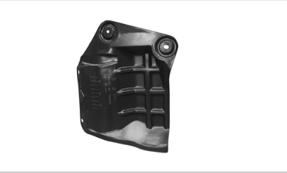 NISSAN MURANO 2015-2024 — FRONT FENDER SPLASH SHIELD RH; INJECTION MOLD; 2015-2024