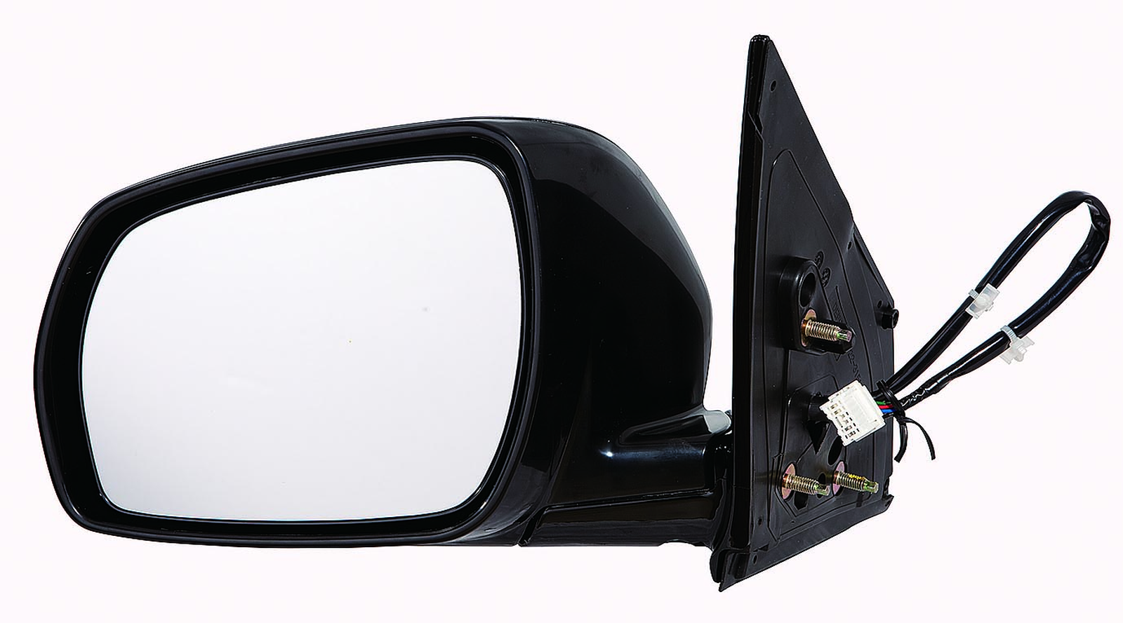 NI1320160 nissan murano 2003 2004 left side mirror power htd ptm ni1320160 1