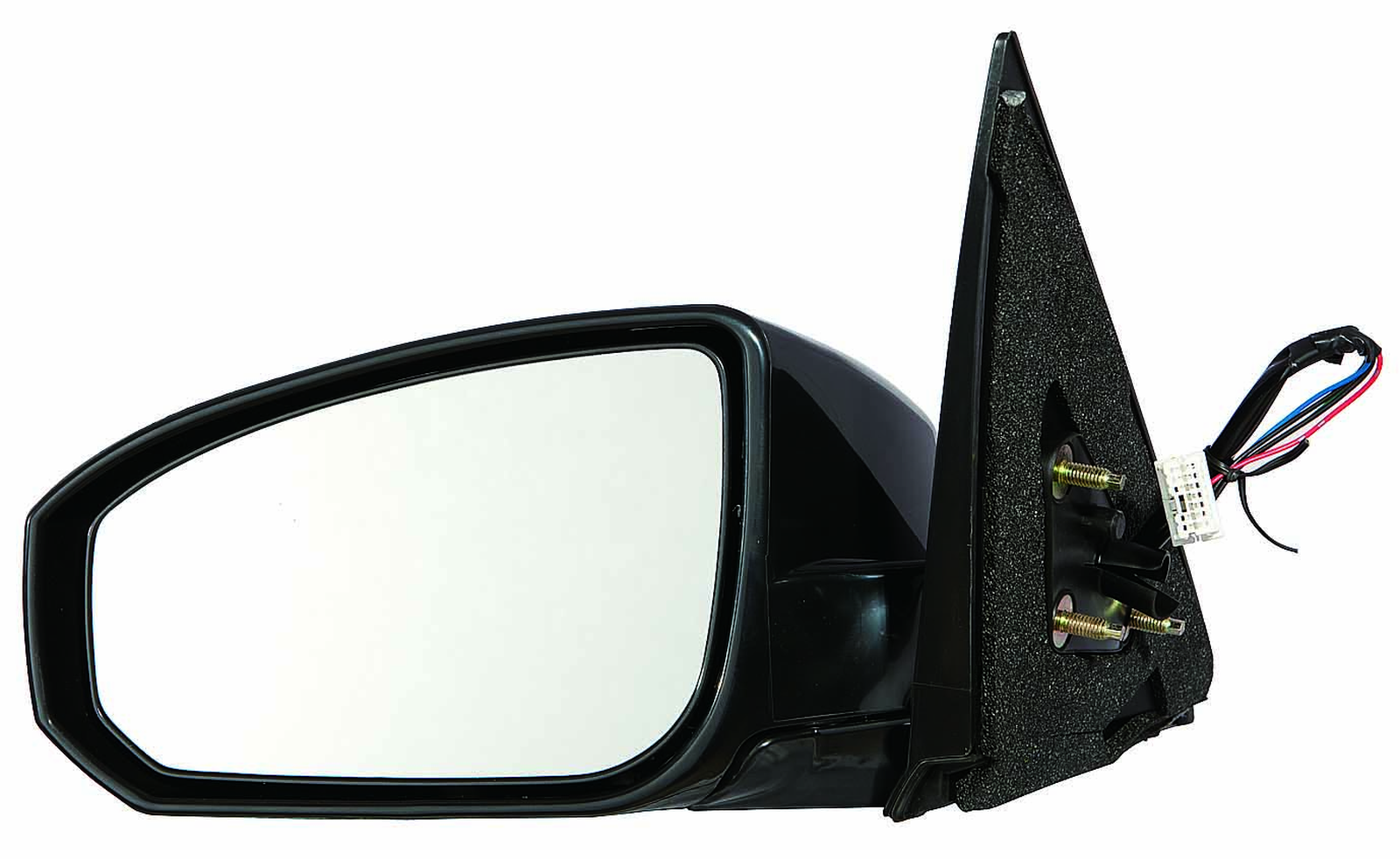 NI1320161 nissan maxima 2004 2008 left side mirror power htd manual fold ptm ni1320161 1