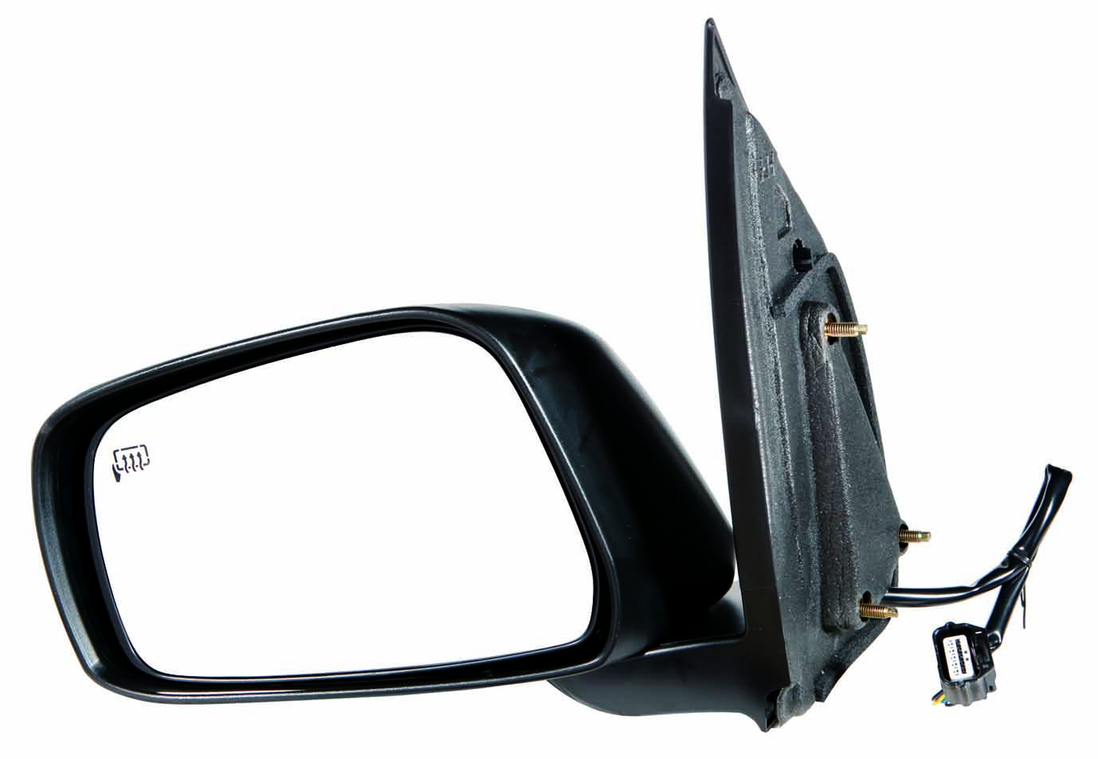 NI1320169 nissan frontier 2005 2010 left side mirror power htd extended crew cab textured 1