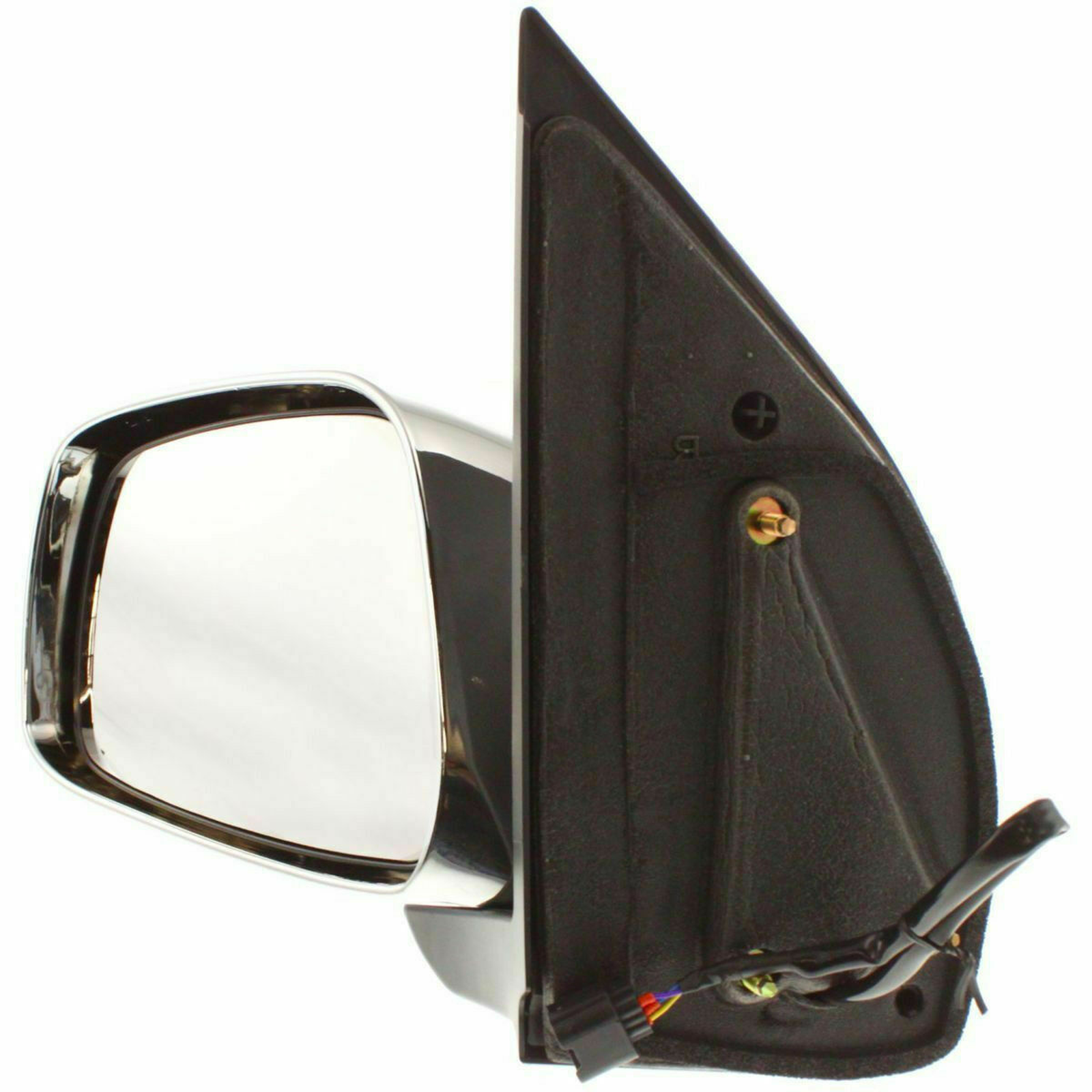 NI1320170 nissan frontier 2005 2010 left side mirror power extended cab le chrome ni132017 2