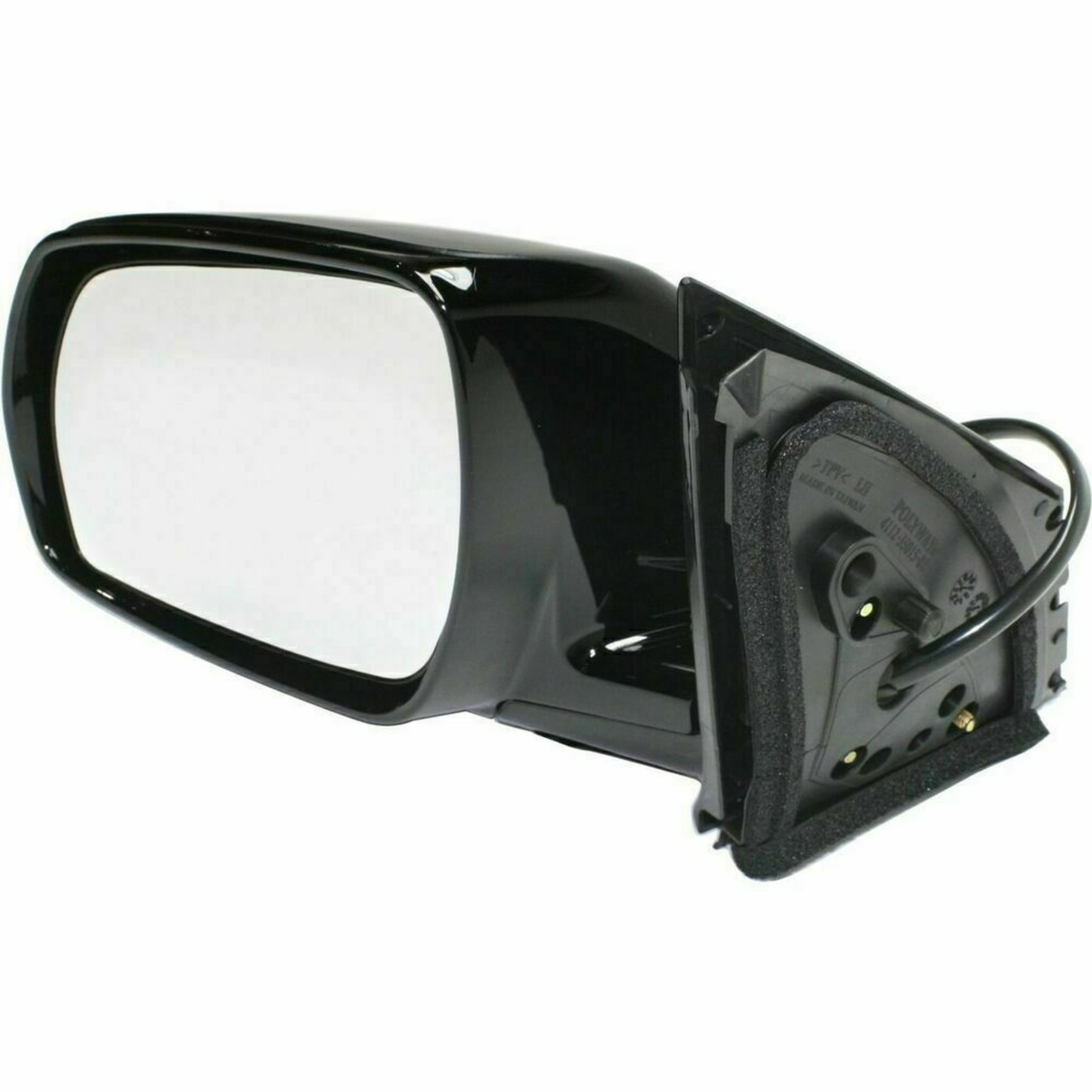 NI1320180 nissan murano 2005 2007 left side mirror power htd cover with smart entry black 3