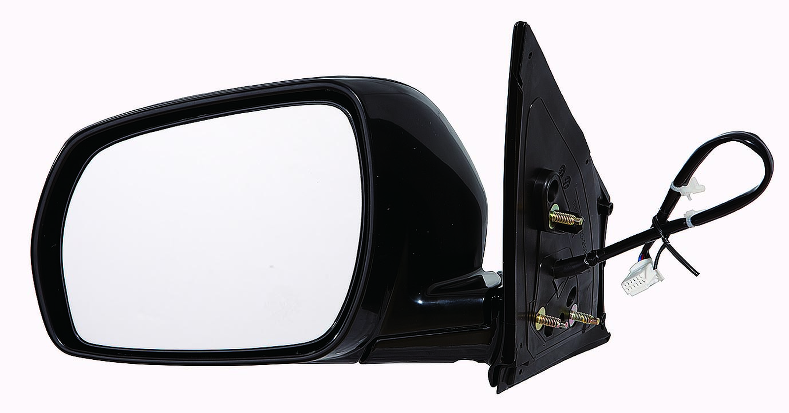 NI1320183 nissan murano 2005 2007 left side mirror power htd with cover ni1320183 1