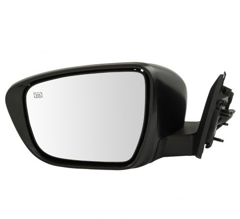 NISSAN ROGUE 2014-2020 — MIRROR LH; POWER/HEATED/TURN-SIGNAL; US/JAPAN/KOREA BUILT; ROGUE 17-20 / HYBRID 17-19