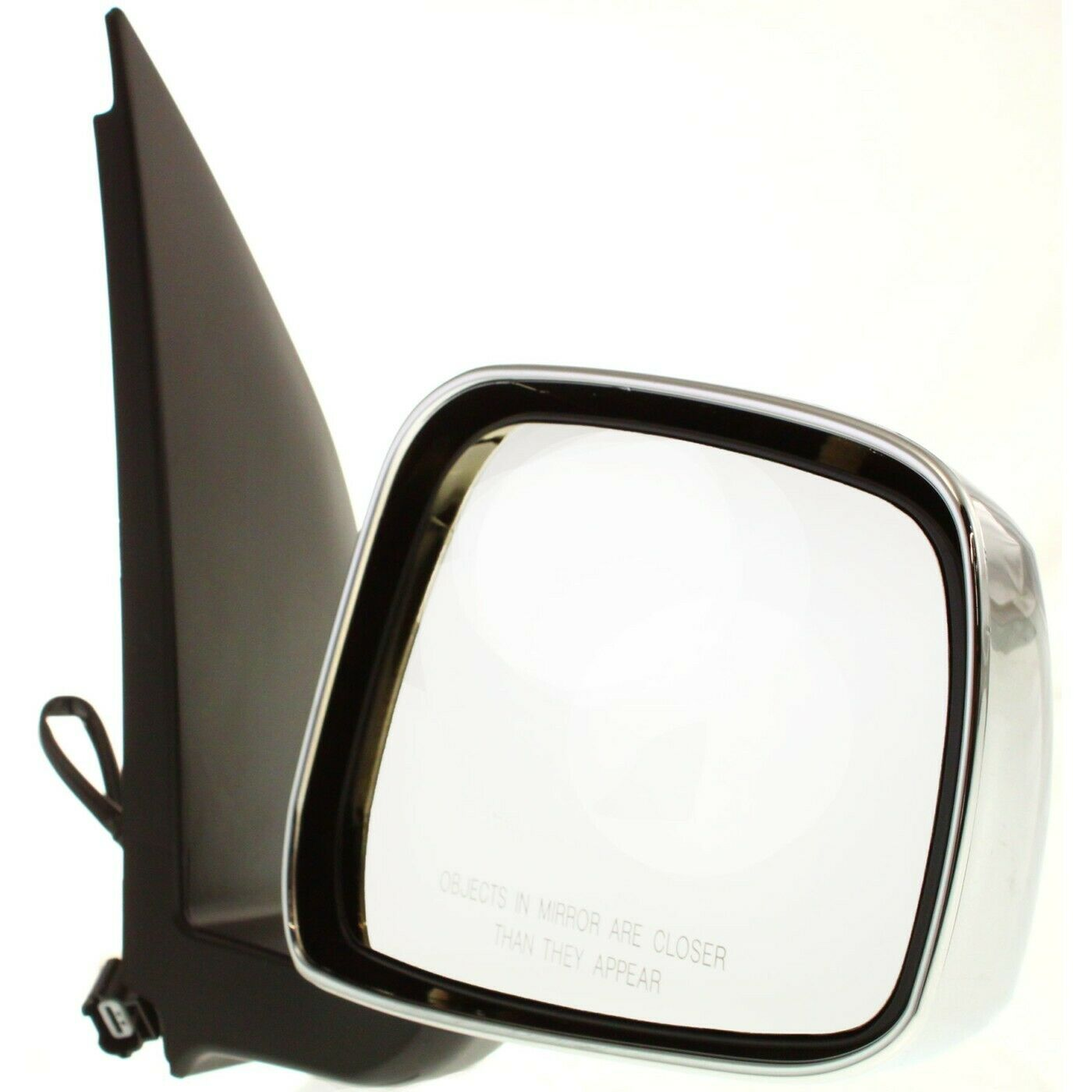 NI1321170 nissan frontier 2005 2010 right side mirror power extended cab le chrome ni13211 2
