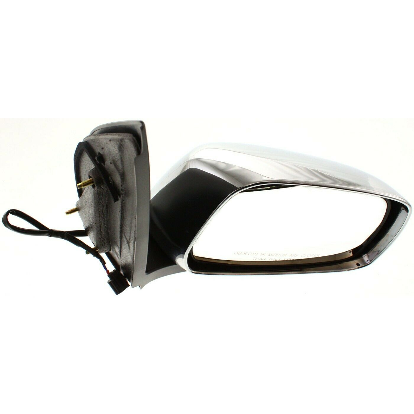 NI1321170 nissan frontier 2005 2010 right side mirror power extended cab le chrome ni13211 4